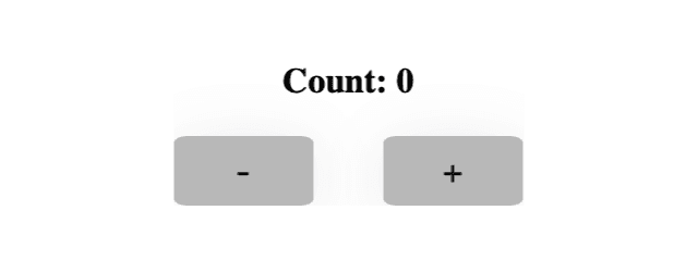 Simple counter interface